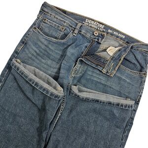 Levis Signature S61 Jeans Mens Relaxed Fit Denim 33 x 29 Western Stretch Cowboy